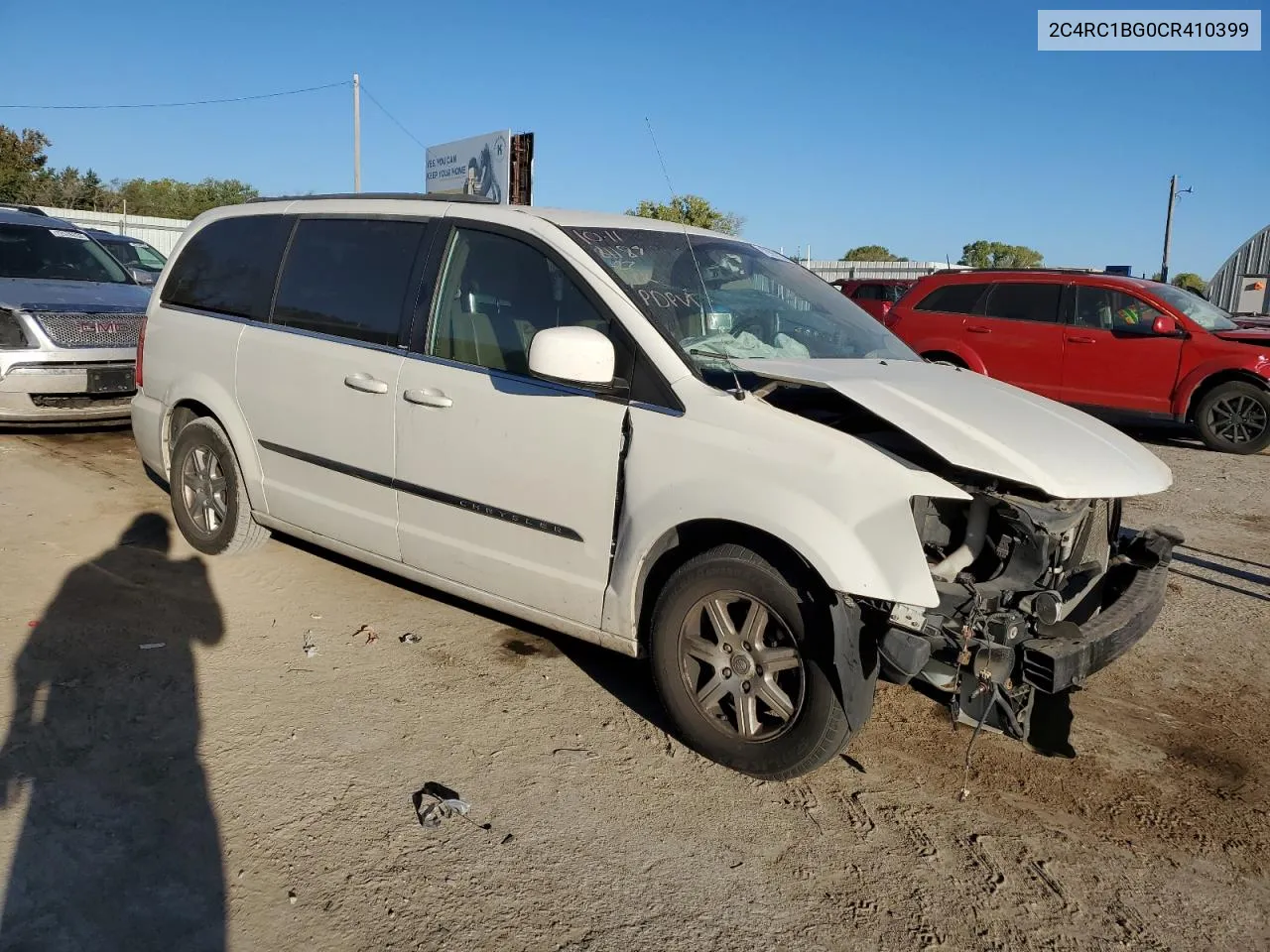 2012 Chrysler Town & Country Touring VIN: 2C4RC1BG0CR410399 Lot: 72987193