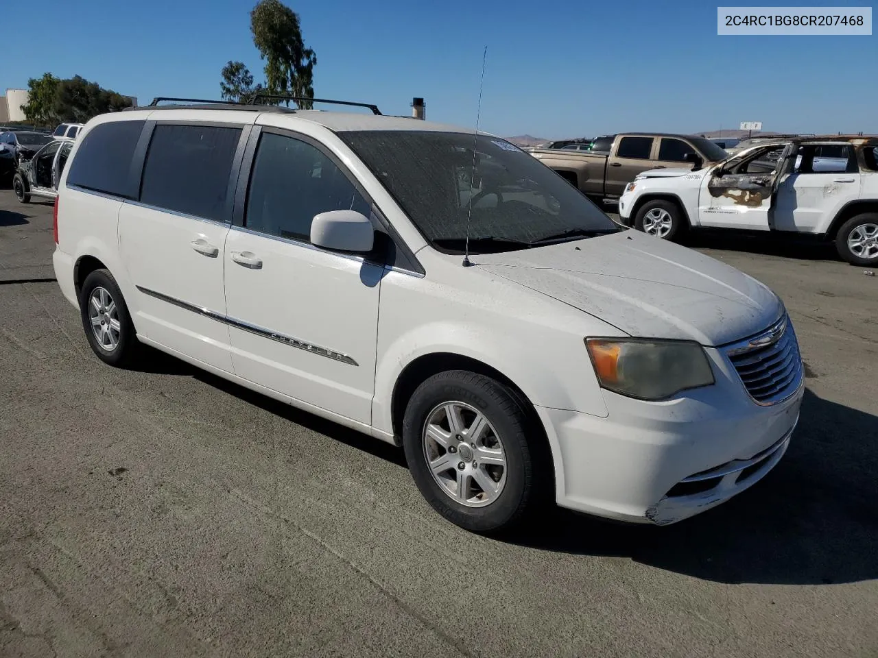 2012 Chrysler Town & Country Touring VIN: 2C4RC1BG8CR207468 Lot: 73405274