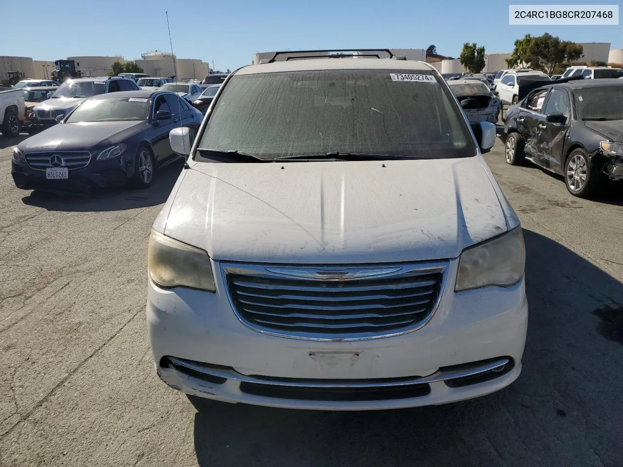 2012 Chrysler Town & Country Touring VIN: 2C4RC1BG8CR207468 Lot: 73405274