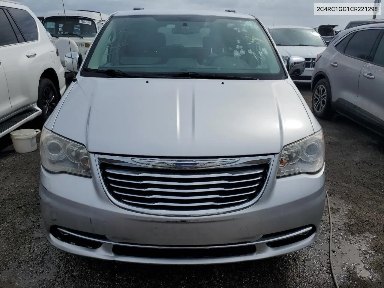 2012 Chrysler Town & Country Limited VIN: 2C4RC1GG1CR221298 Lot: 76444084