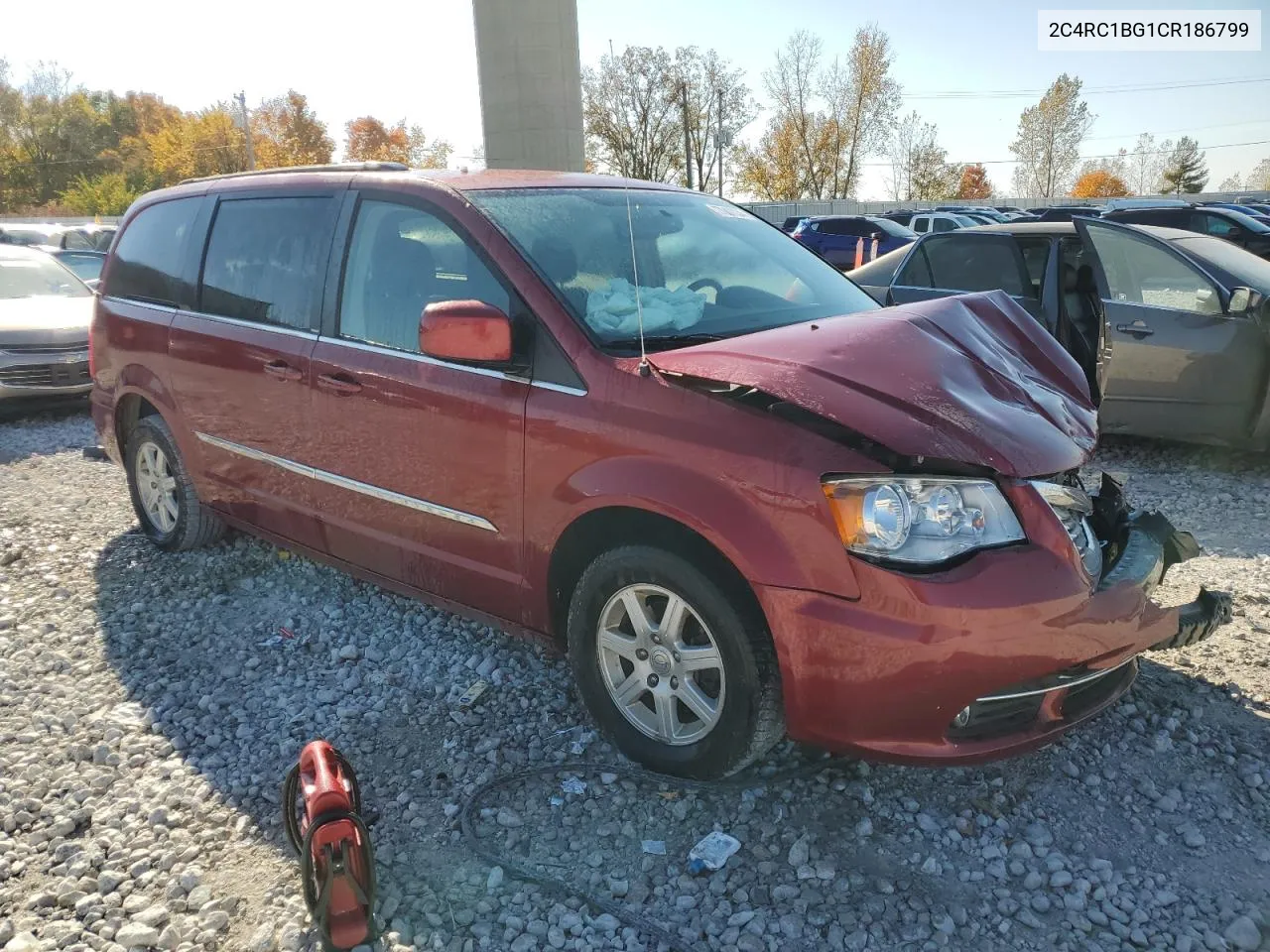 2012 Chrysler Town & Country Touring VIN: 2C4RC1BG1CR186799 Lot: 77007034