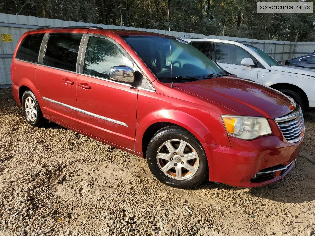 2012 Chrysler Town & Country Touring L VIN: 2C4RC1CG4CR144173 Lot: 77086294