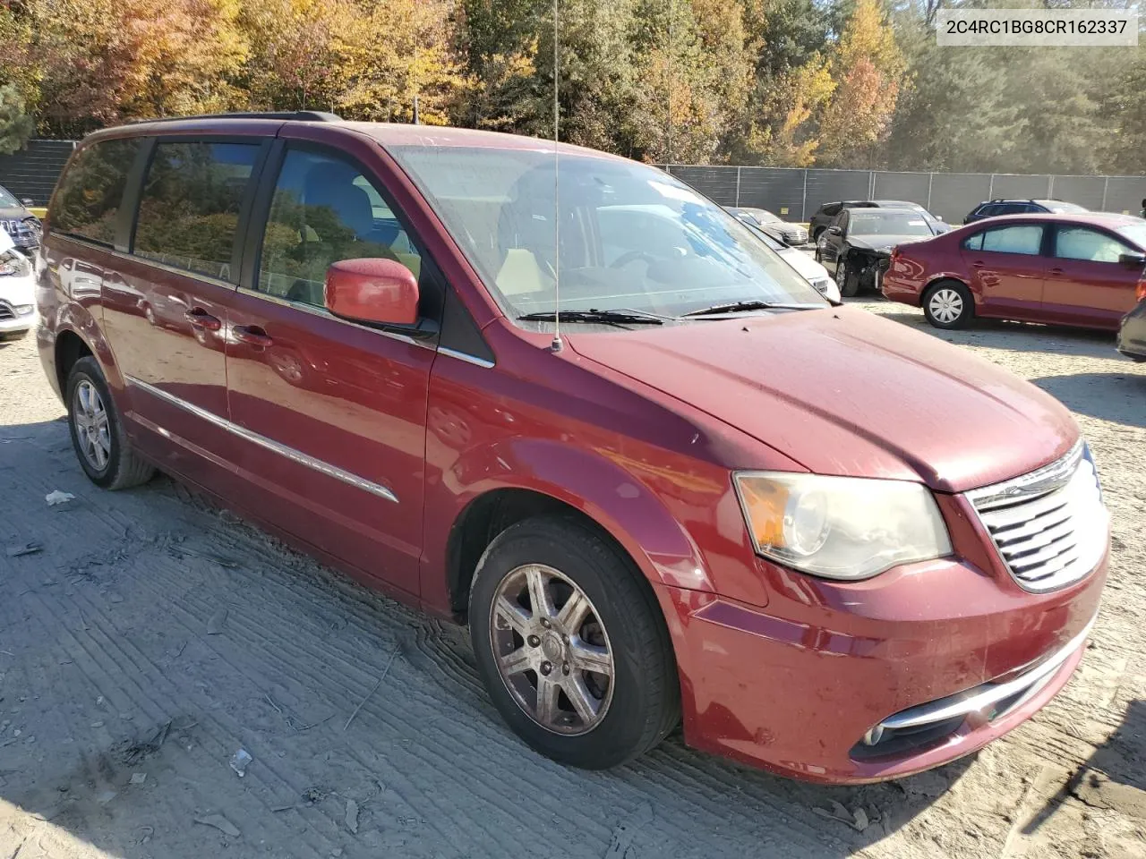 2012 Chrysler Town & Country Touring VIN: 2C4RC1BG8CR162337 Lot: 77678004