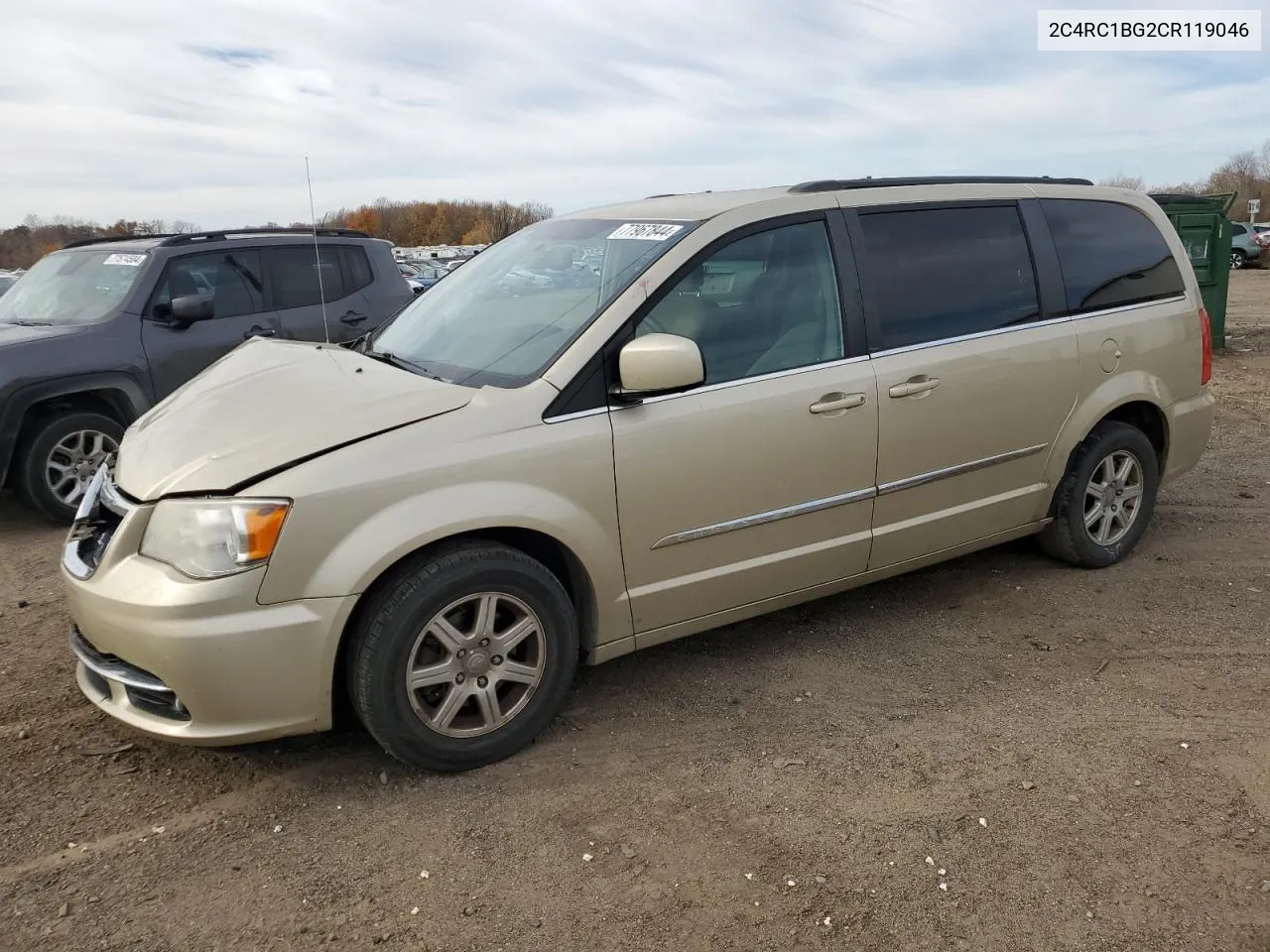 2012 Chrysler Town & Country Touring VIN: 2C4RC1BG2CR119046 Lot: 77967844