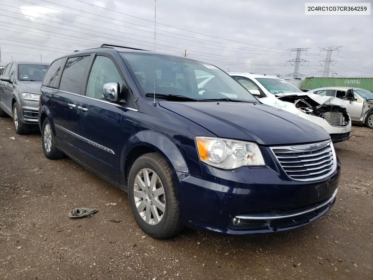 2012 Chrysler Town & Country Touring L VIN: 2C4RC1CG7CR364259 Lot: 78075533