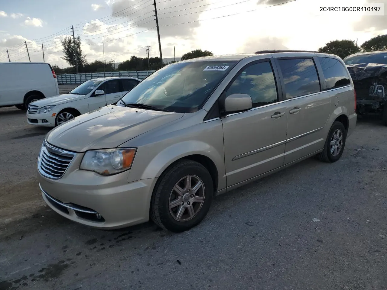 2012 Chrysler Town & Country Touring VIN: 2C4RC1BG0CR410497 Lot: 80859354