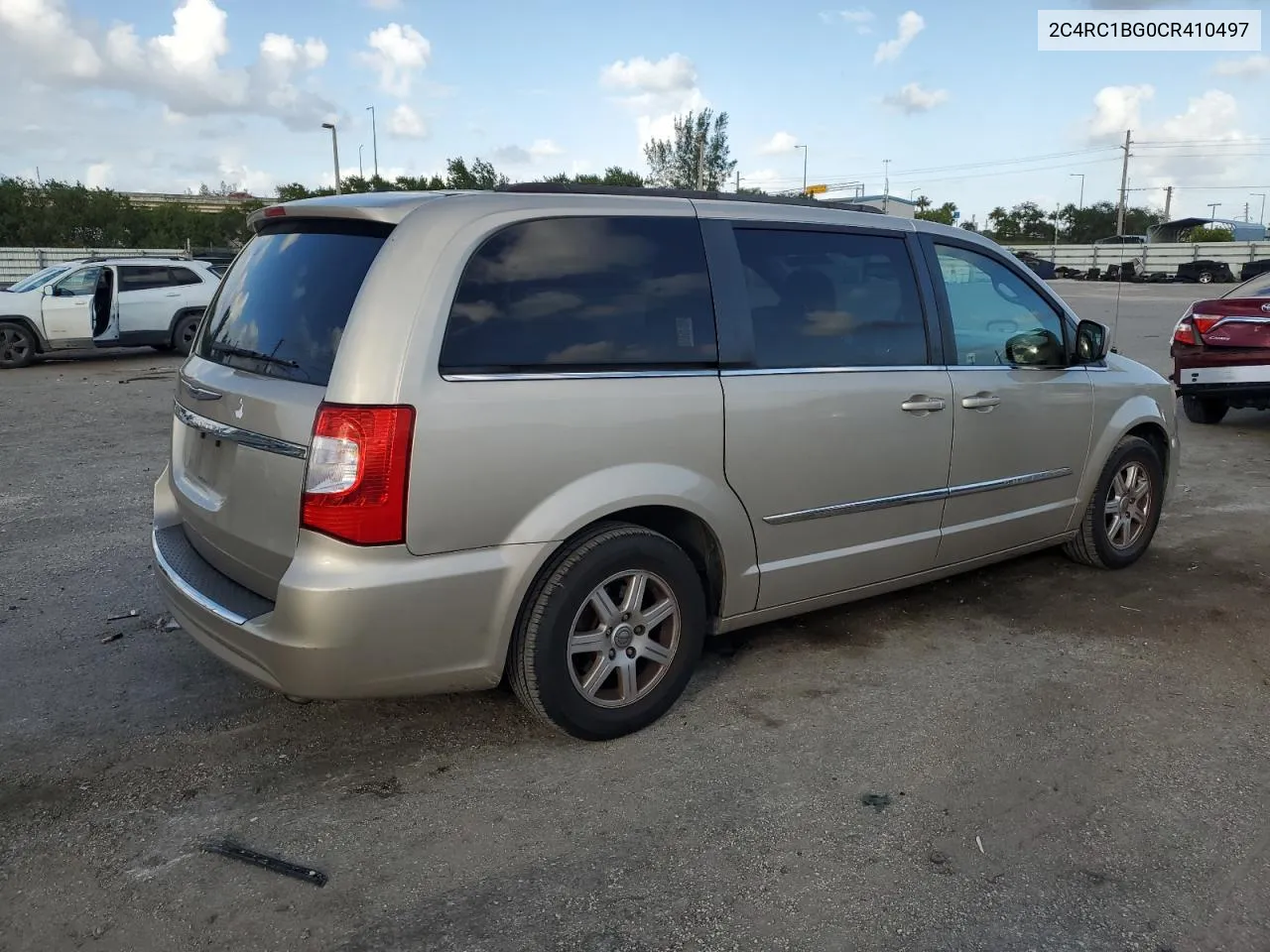 2012 Chrysler Town & Country Touring VIN: 2C4RC1BG0CR410497 Lot: 80859354