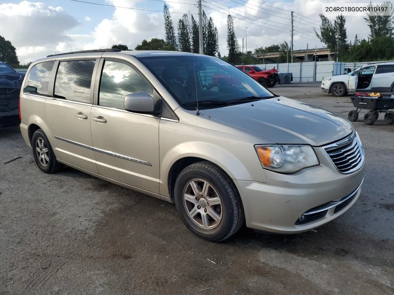 2012 Chrysler Town & Country Touring VIN: 2C4RC1BG0CR410497 Lot: 80859354