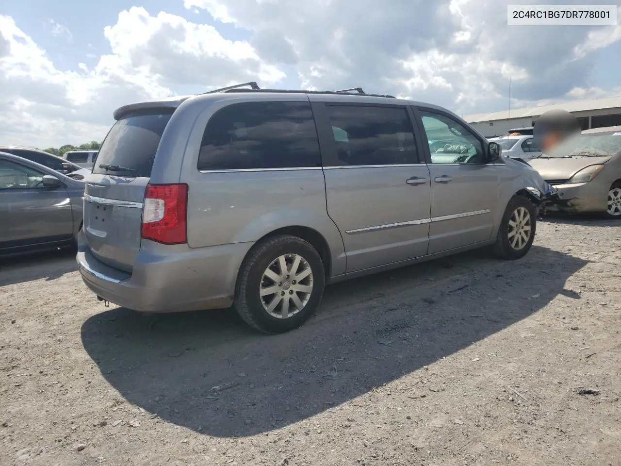 2C4RC1BG7DR778001 2013 Chrysler Town & Country Touring