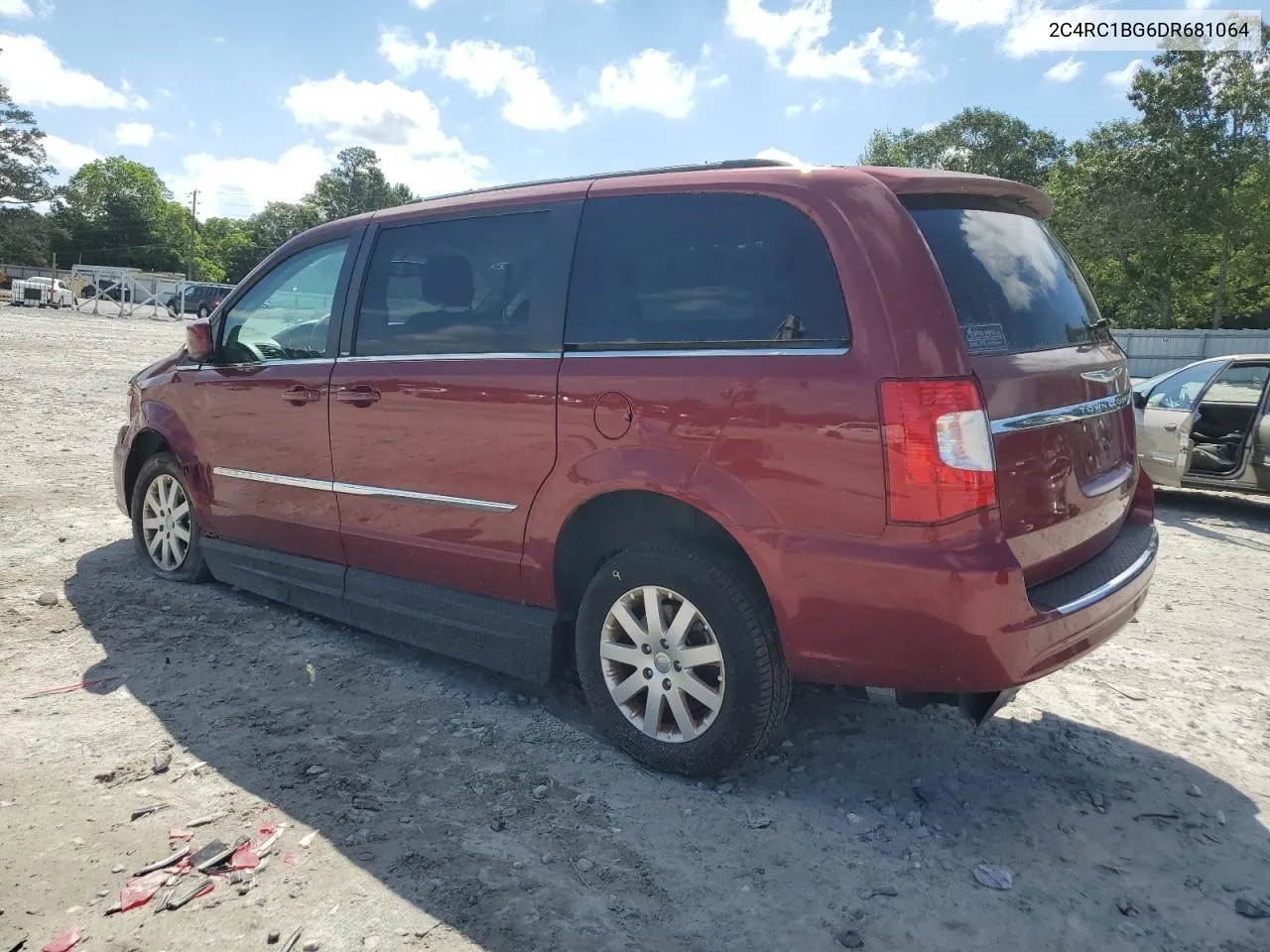 2C4RC1BG6DR681064 2013 Chrysler Town & Country Touring