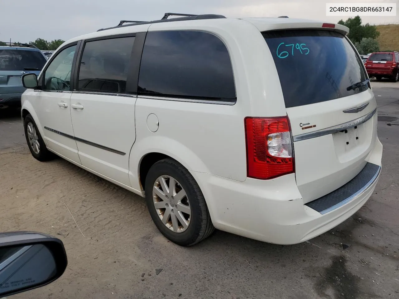 2C4RC1BG8DR663147 2013 Chrysler Town & Country Touring