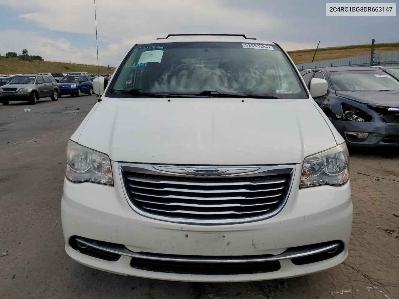 2C4RC1BG8DR663147 2013 Chrysler Town & Country Touring