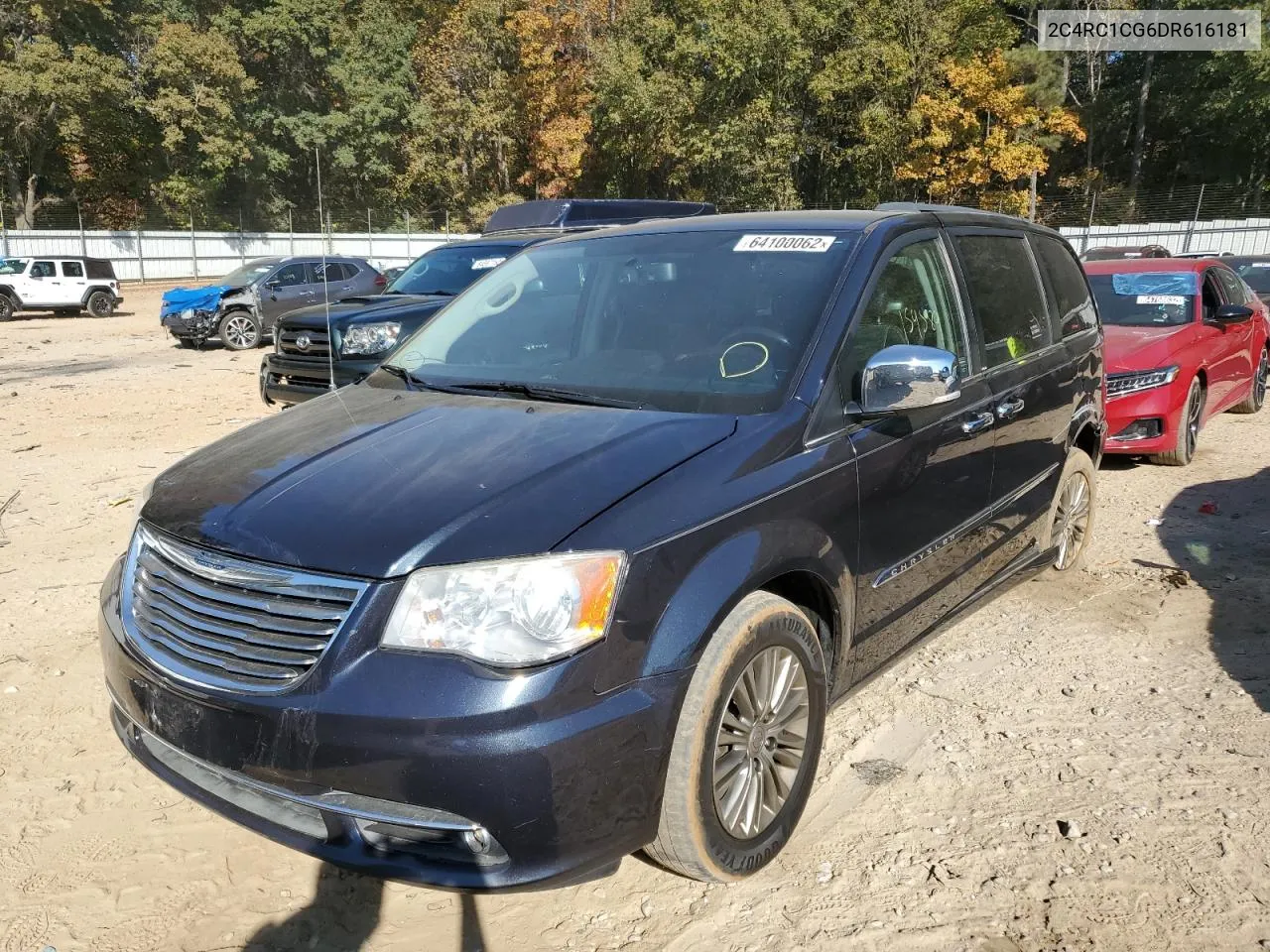 2013 Chrysler Town & Country Touring L VIN: 2C4RC1CG6DR616181 Lot: 64100062