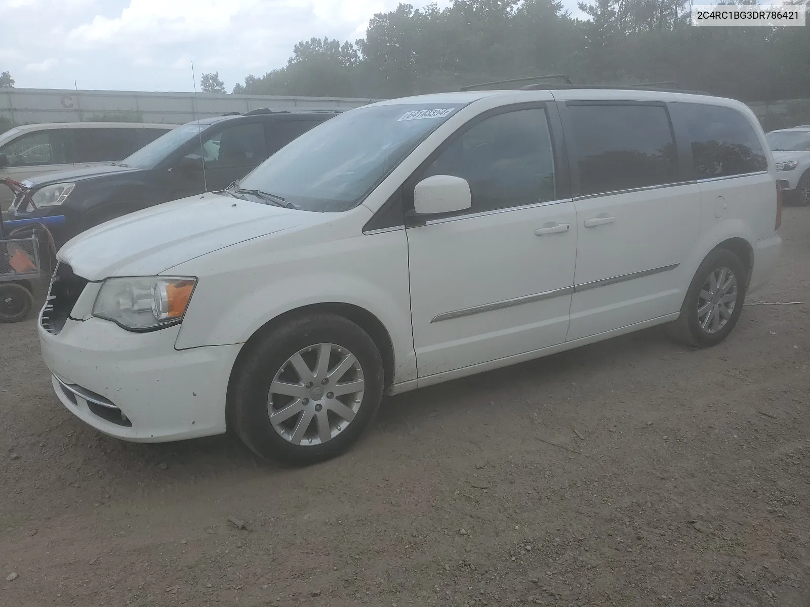 2C4RC1BG3DR786421 2013 Chrysler Town & Country Touring