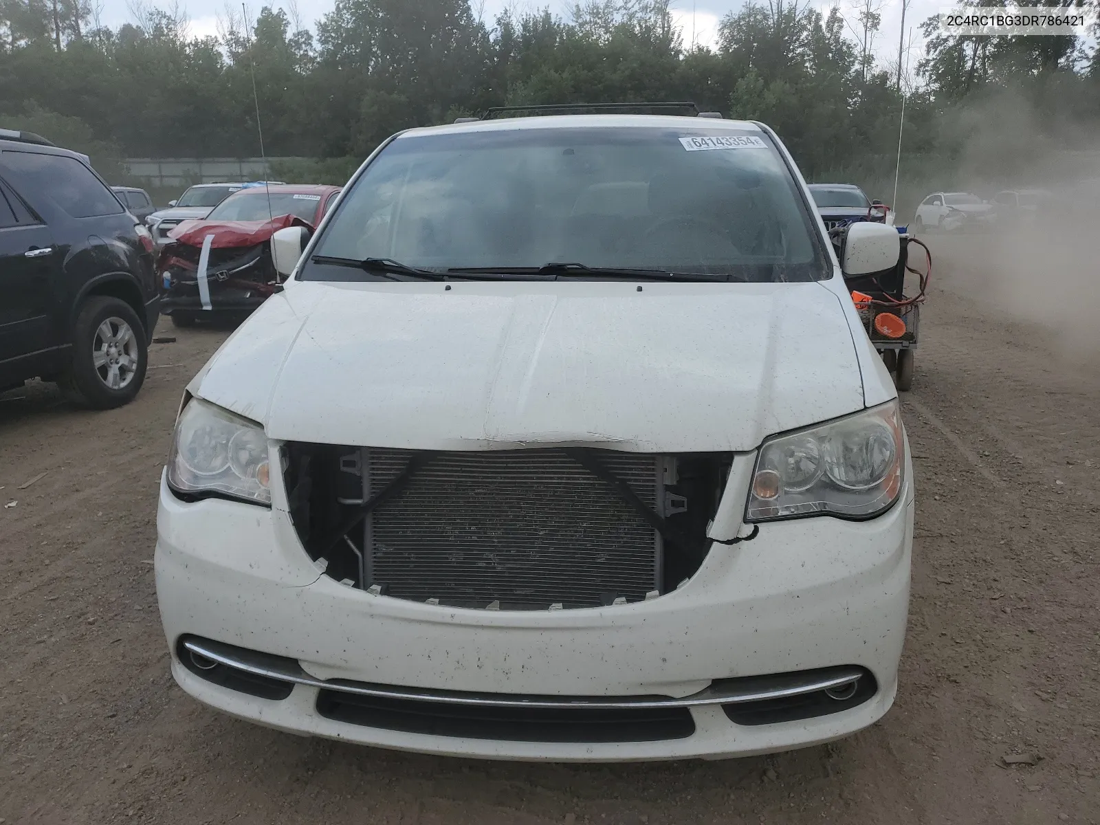 2C4RC1BG3DR786421 2013 Chrysler Town & Country Touring