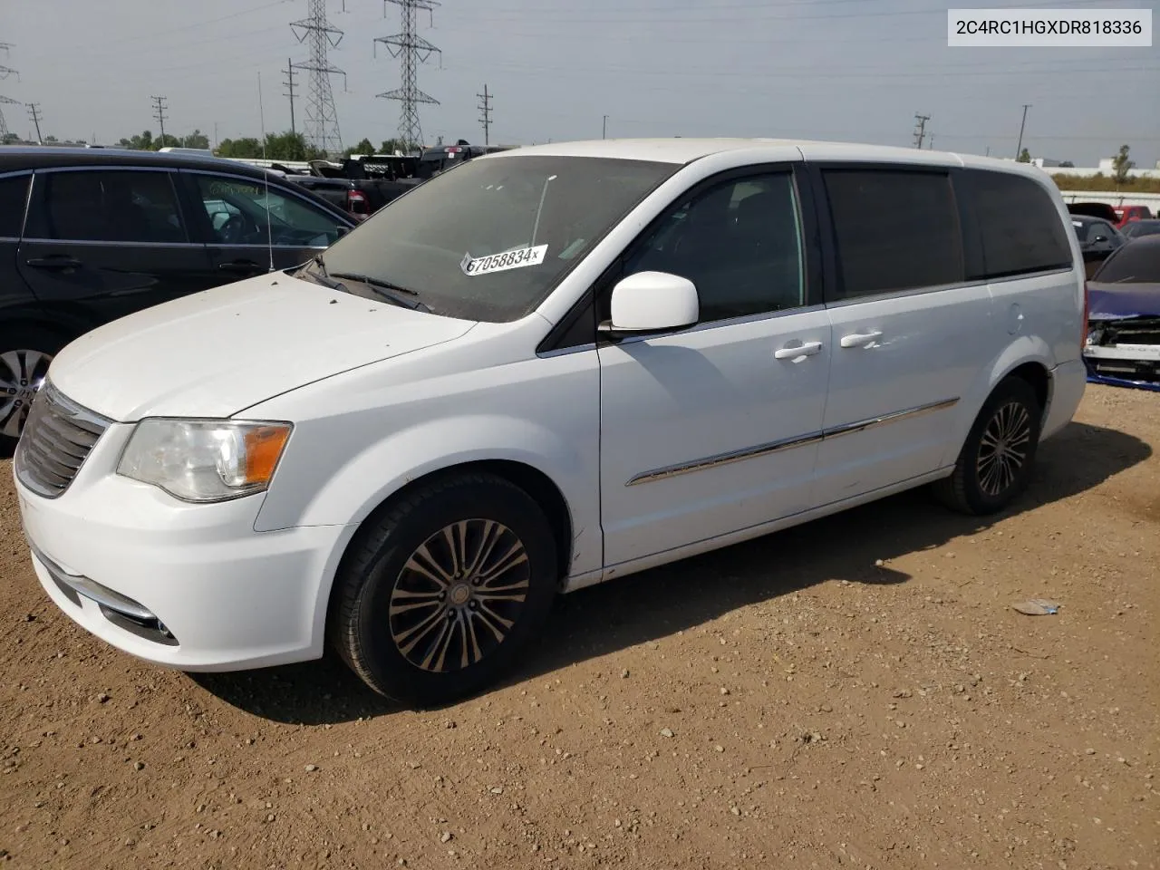 2013 Chrysler Town & Country S VIN: 2C4RC1HGXDR818336 Lot: 67058834