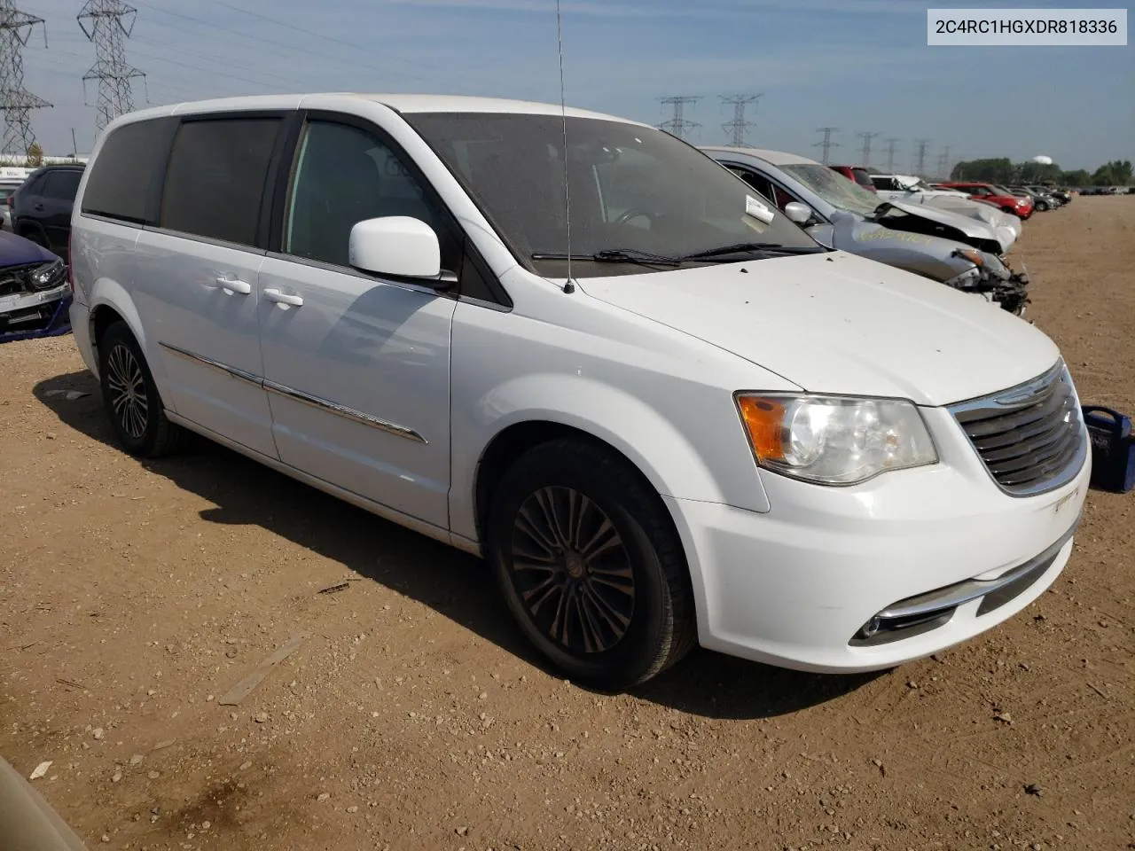 2013 Chrysler Town & Country S VIN: 2C4RC1HGXDR818336 Lot: 67058834