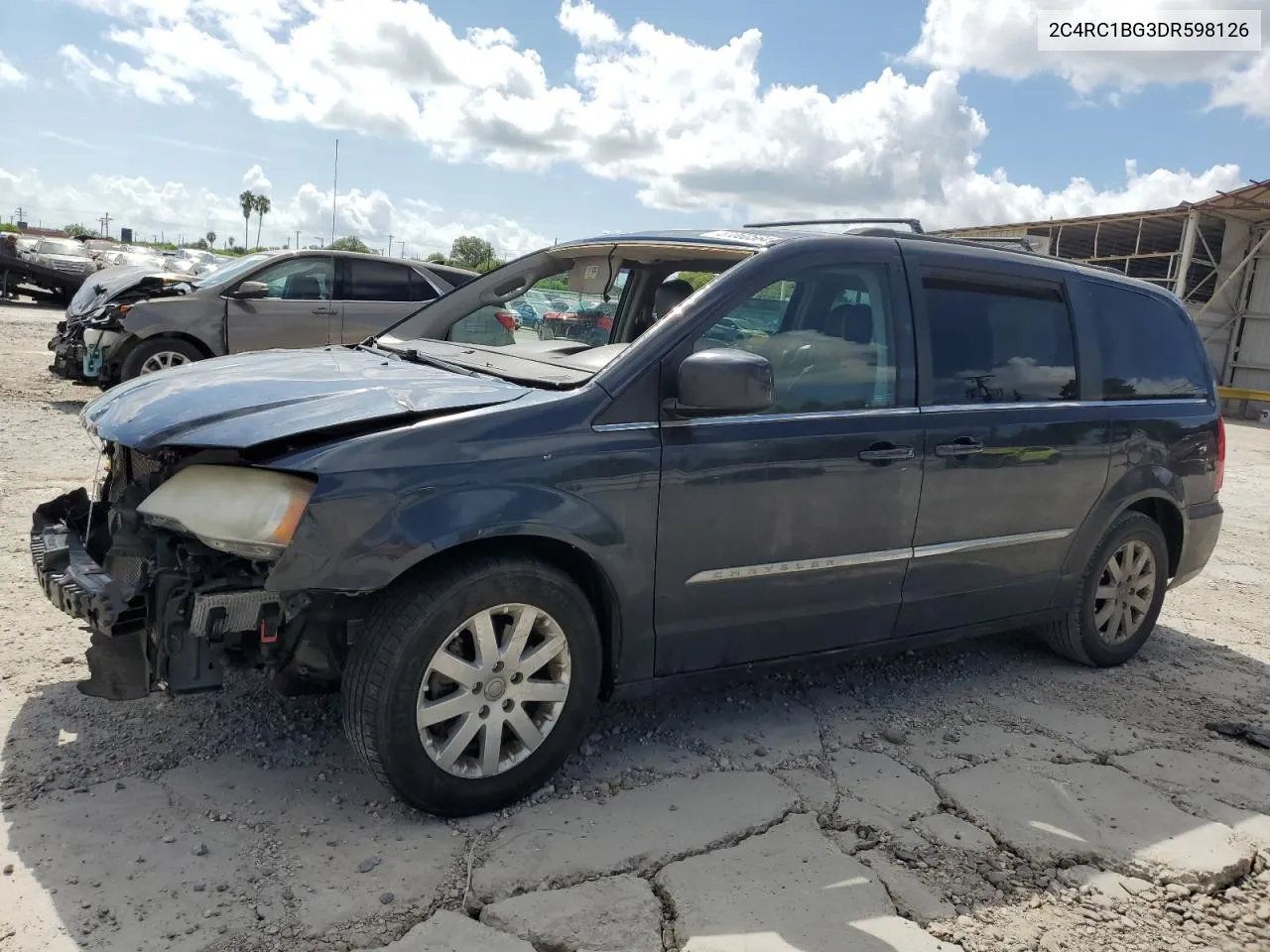 2013 Chrysler Town & Country Touring VIN: 2C4RC1BG3DR598126 Lot: 67060564