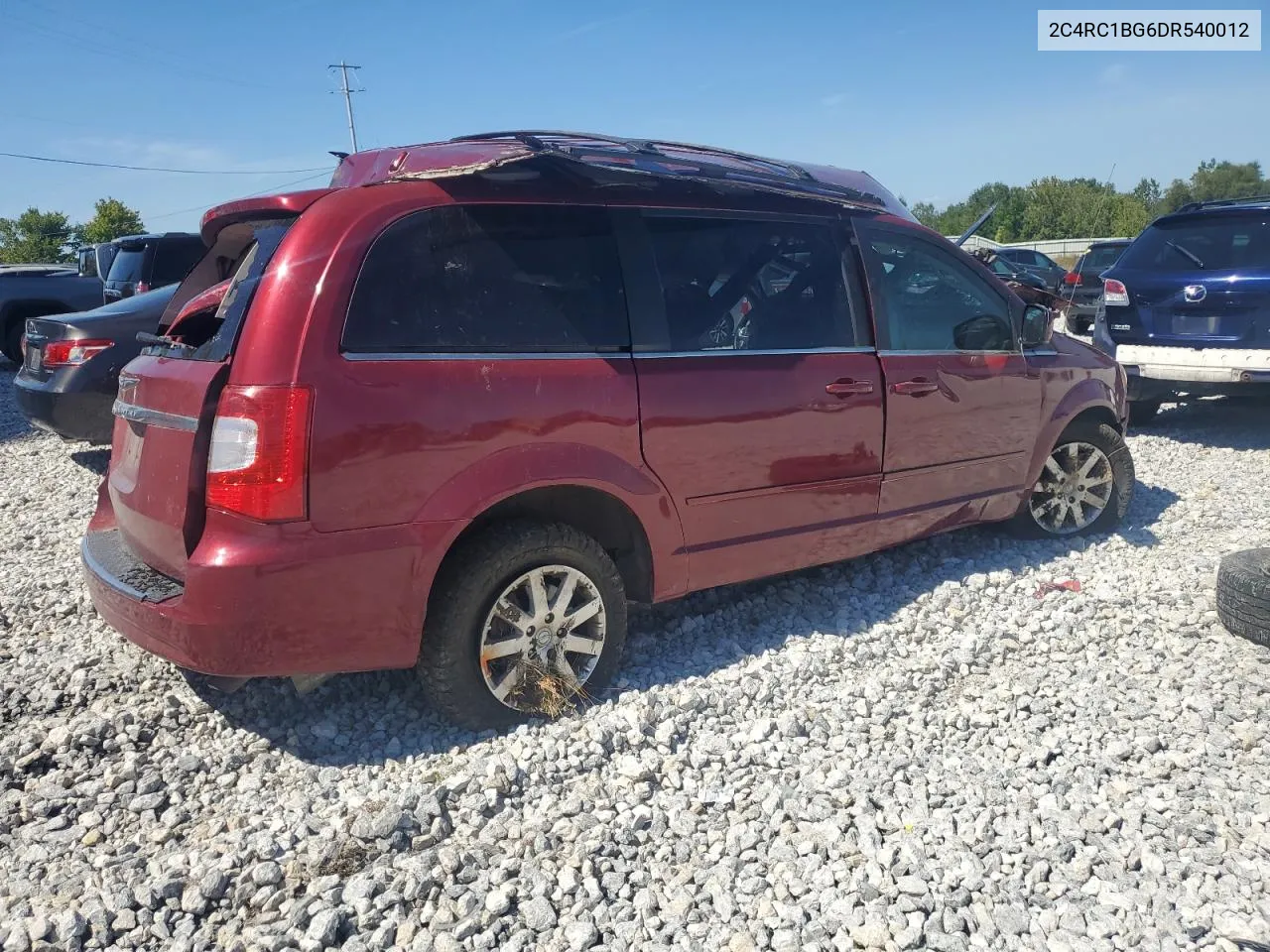 2013 Chrysler Town & Country Touring VIN: 2C4RC1BG6DR540012 Lot: 69851054