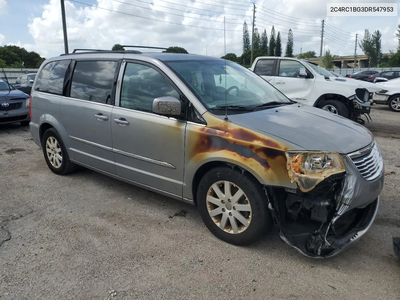 2013 Chrysler Town & Country Touring VIN: 2C4RC1BG3DR547953 Lot: 70166934