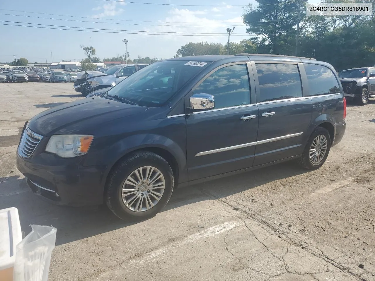 2C4RC1CG5DR818901 2013 Chrysler Town & Country Touring L