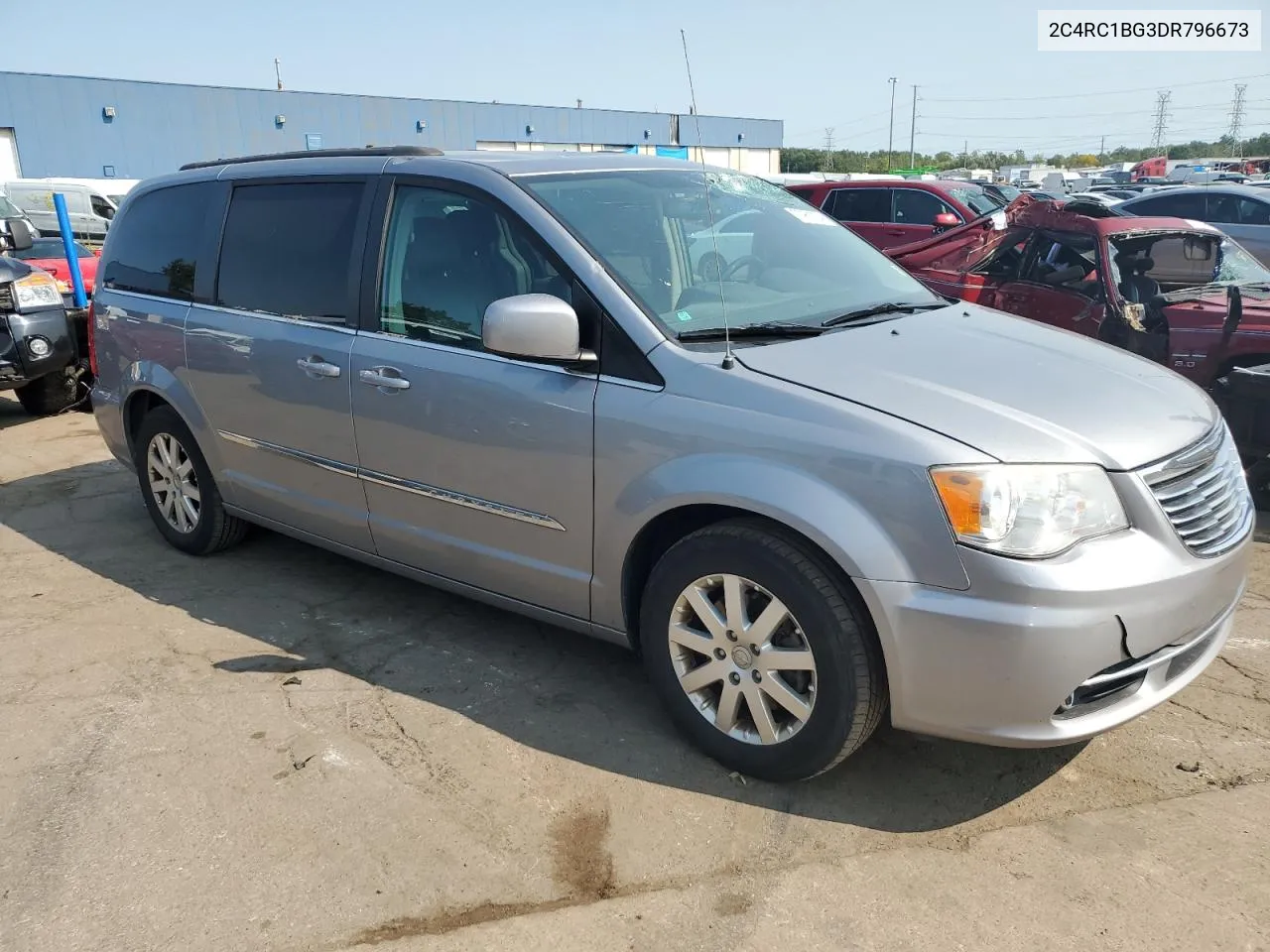 2C4RC1BG3DR796673 2013 Chrysler Town & Country Touring