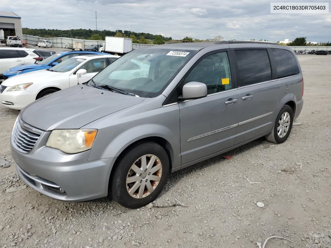 2013 Chrysler Town & Country Touring VIN: 2C4RC1BG3DR705403 Lot: 72355374