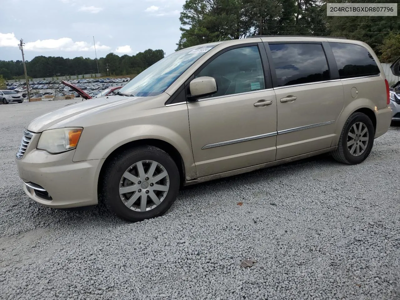 2013 Chrysler Town & Country Touring VIN: 2C4RC1BGXDR807796 Lot: 72519384