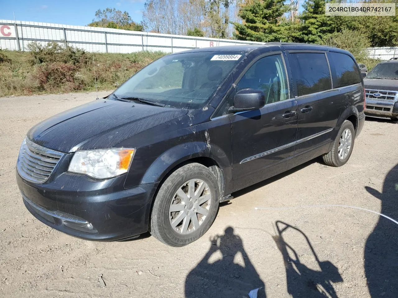 2013 Chrysler Town & Country Touring VIN: 2C4RC1BG4DR742167 Lot: 74099864