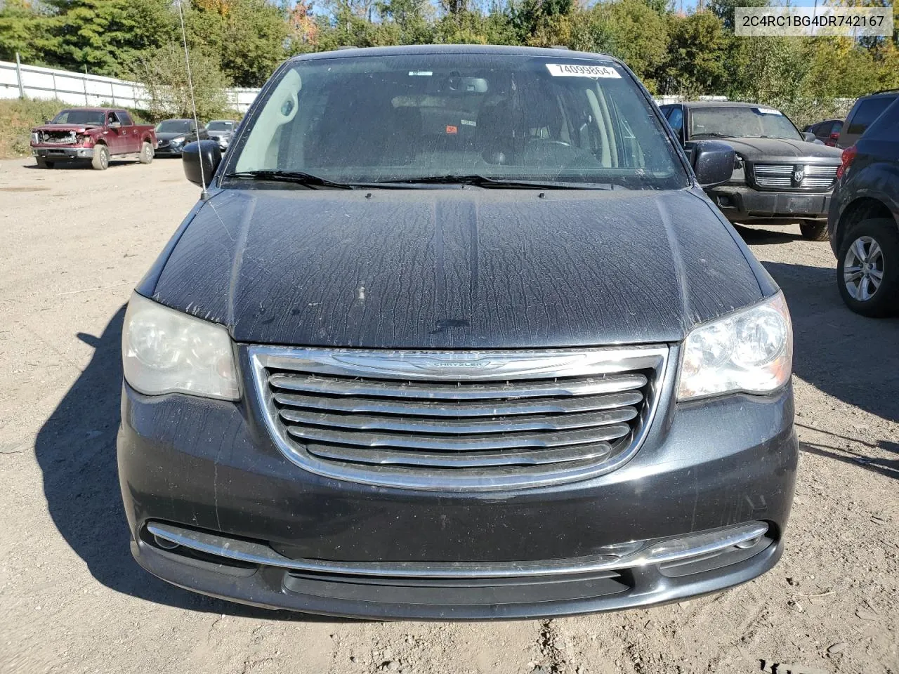 2013 Chrysler Town & Country Touring VIN: 2C4RC1BG4DR742167 Lot: 74099864