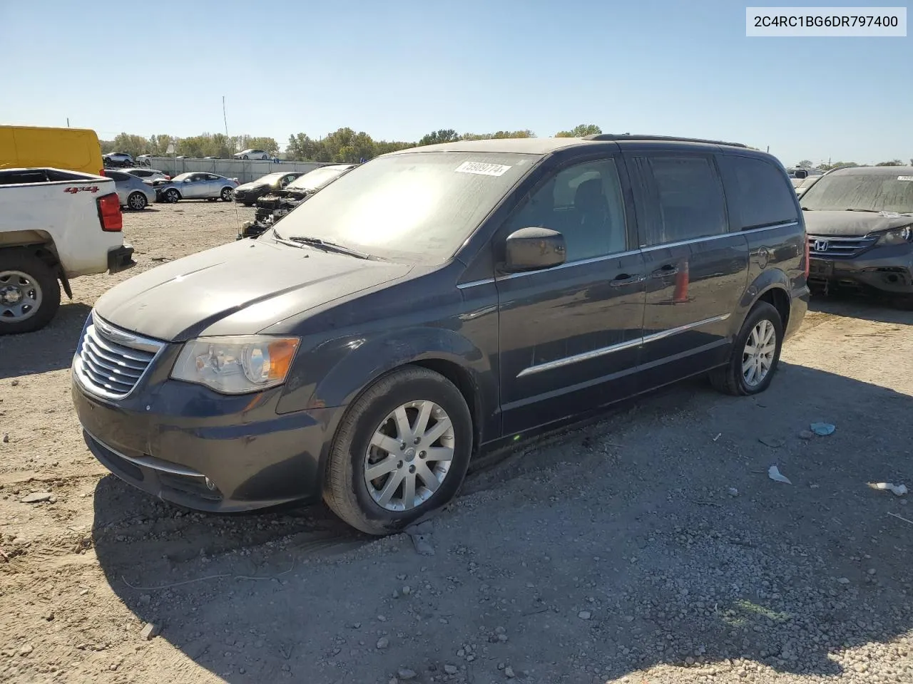 2013 Chrysler Town & Country Touring VIN: 2C4RC1BG6DR797400 Lot: 75989774