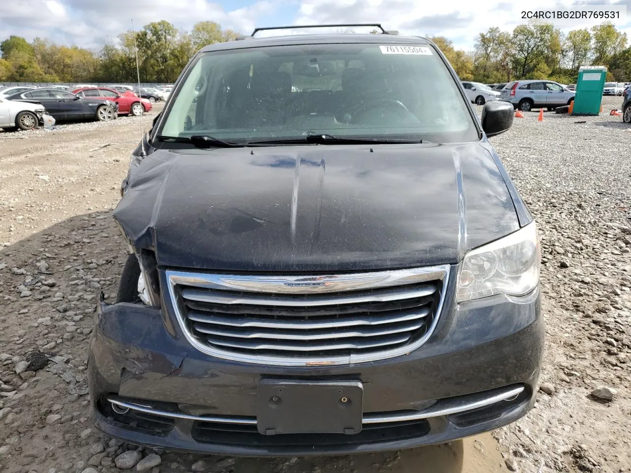 2013 Chrysler Town & Country Touring VIN: 2C4RC1BG2DR769531 Lot: 76115504