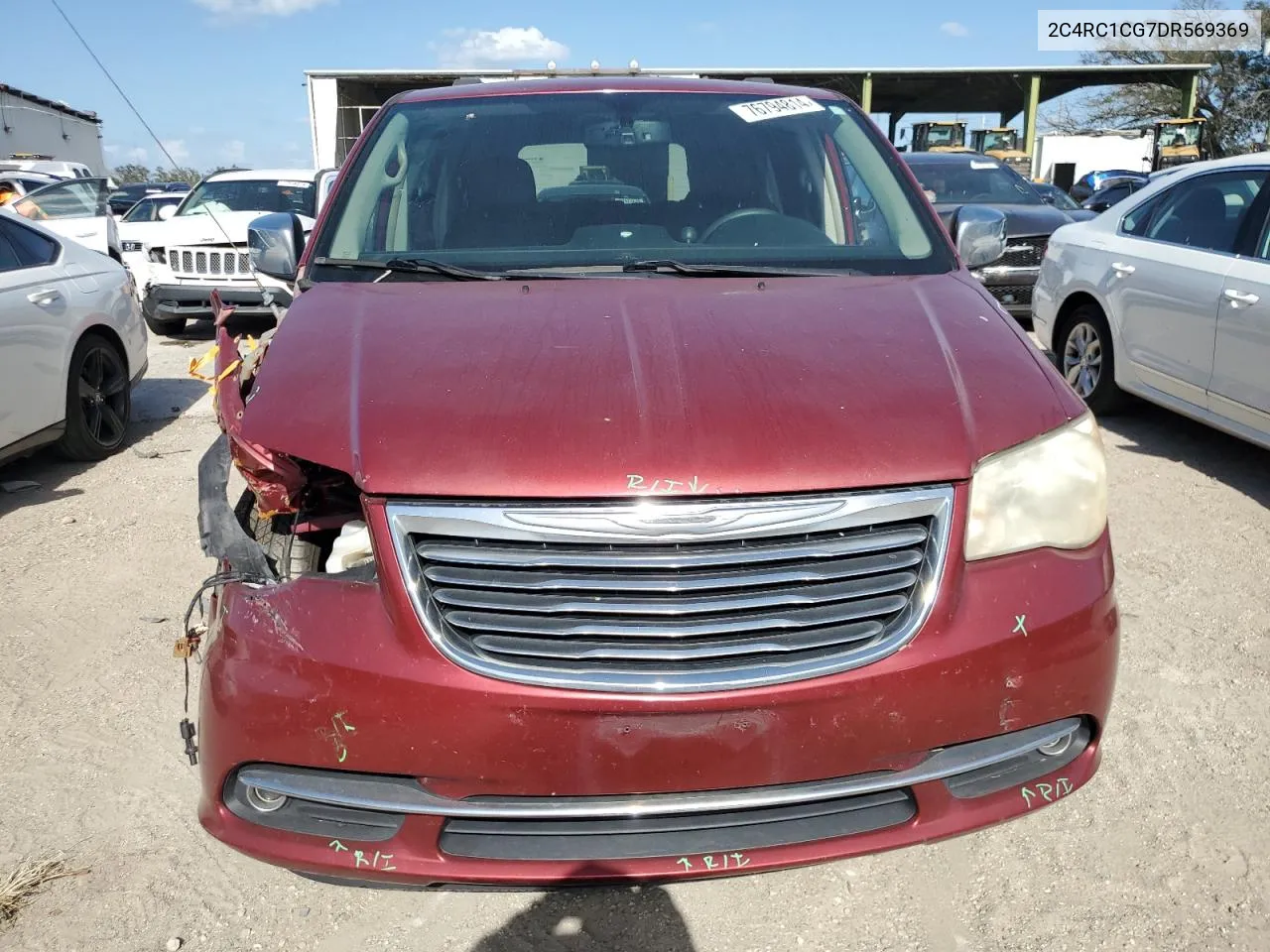 2013 Chrysler Town & Country Touring L VIN: 2C4RC1CG7DR569369 Lot: 76794814