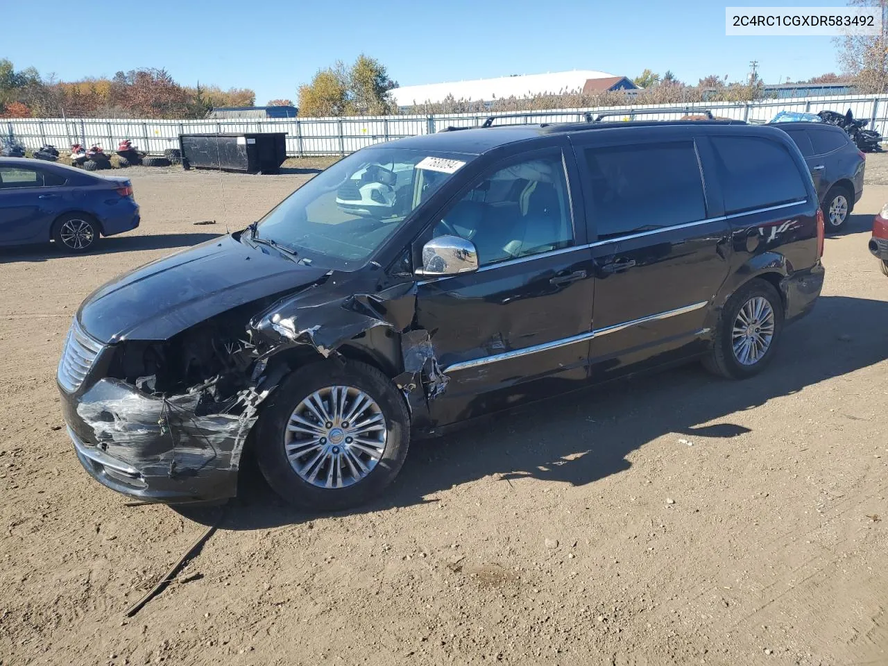 2013 Chrysler Town & Country Touring L VIN: 2C4RC1CGXDR583492 Lot: 77680094