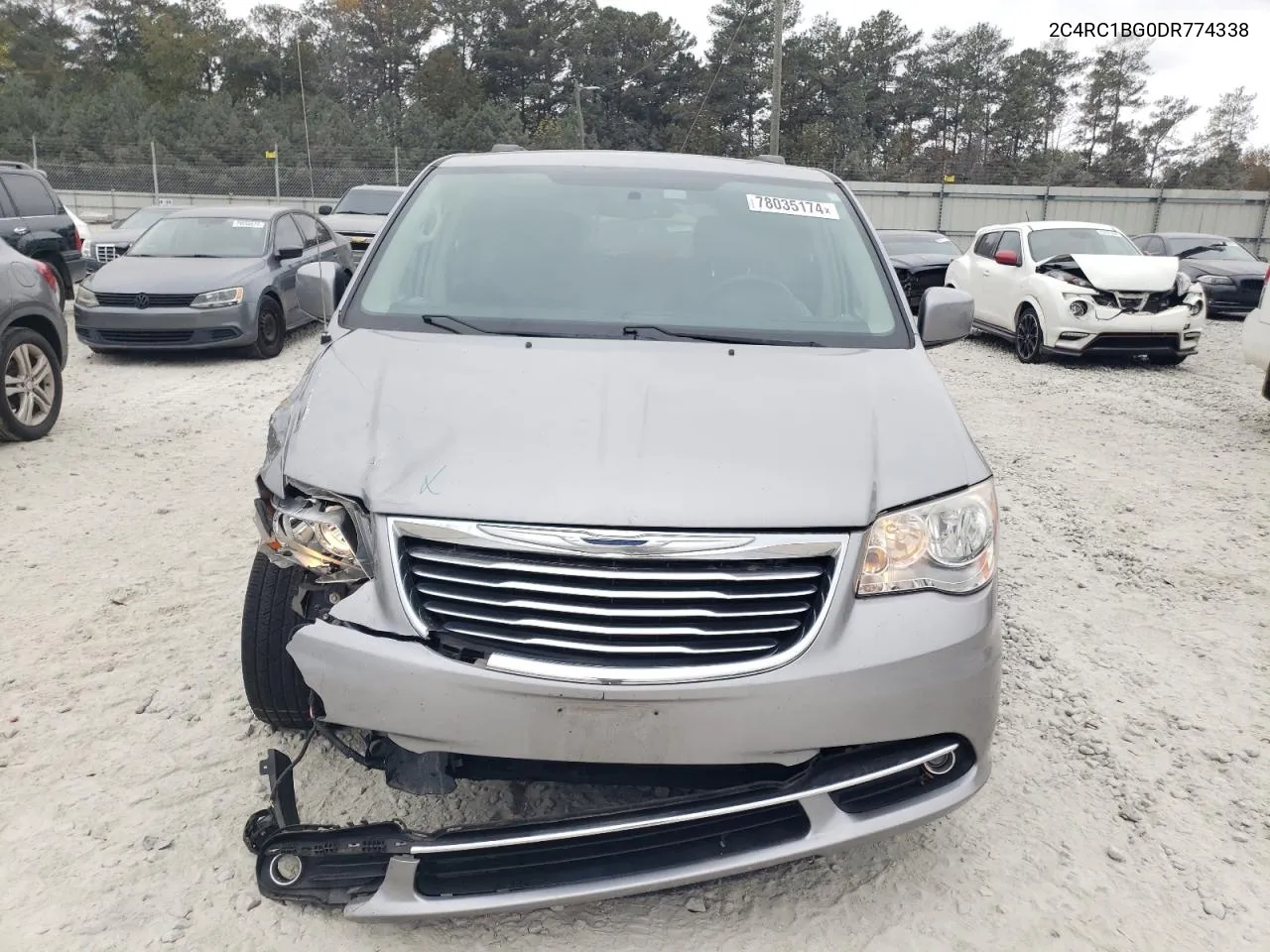 2013 Chrysler Town & Country Touring VIN: 2C4RC1BG0DR774338 Lot: 78035174