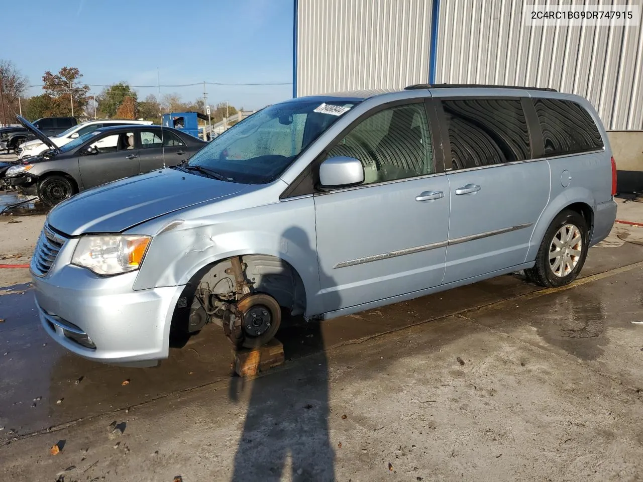 2013 Chrysler Town & Country Touring VIN: 2C4RC1BG9DR747915 Lot: 78480944