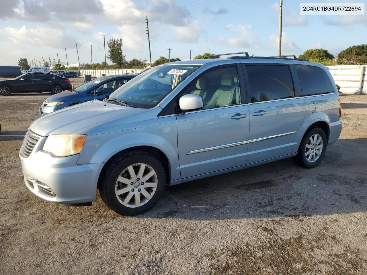 2C4RC1BG4DR722694 2013 Chrysler Town & Country Touring