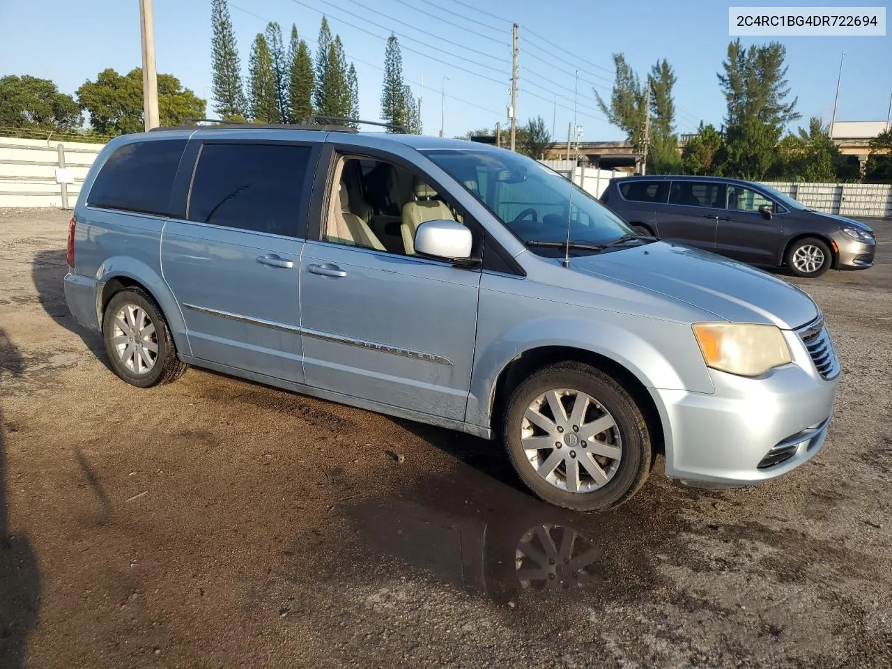 2013 Chrysler Town & Country Touring VIN: 2C4RC1BG4DR722694 Lot: 78874634