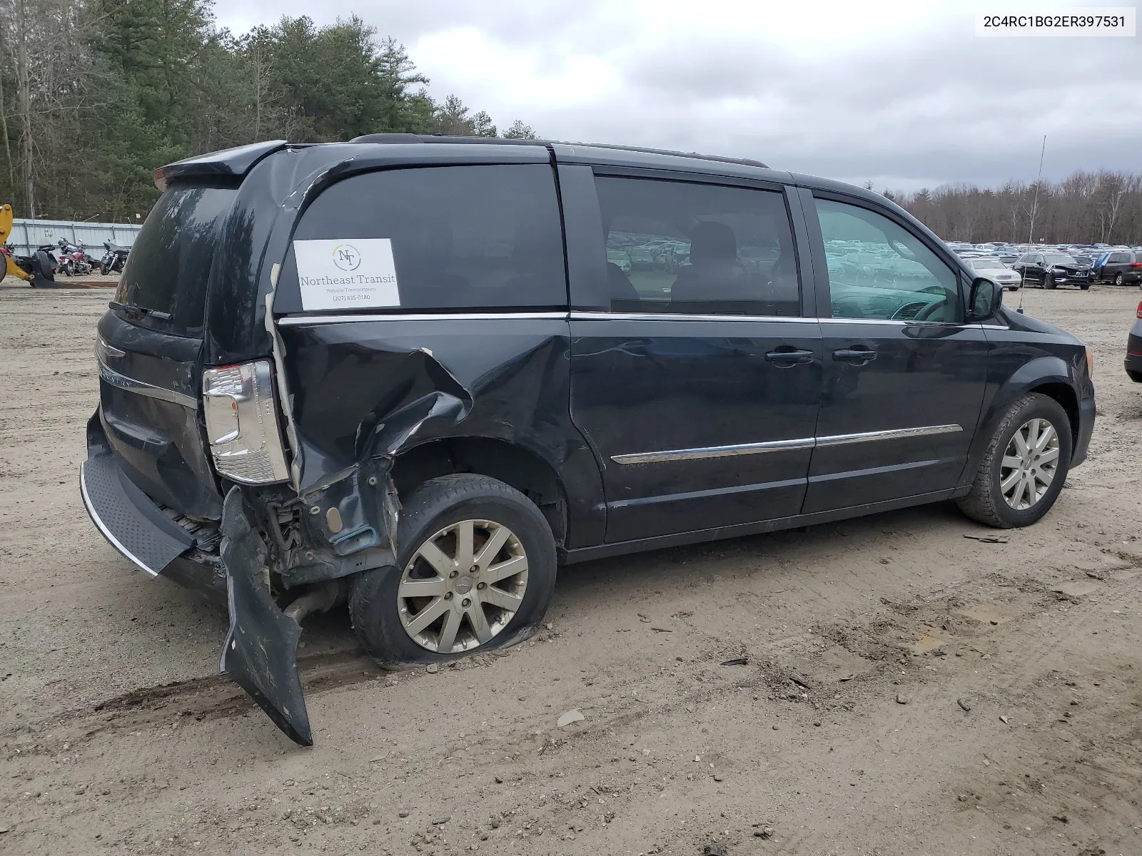 2C4RC1BG2ER397531 2014 Chrysler Town & Country Touring