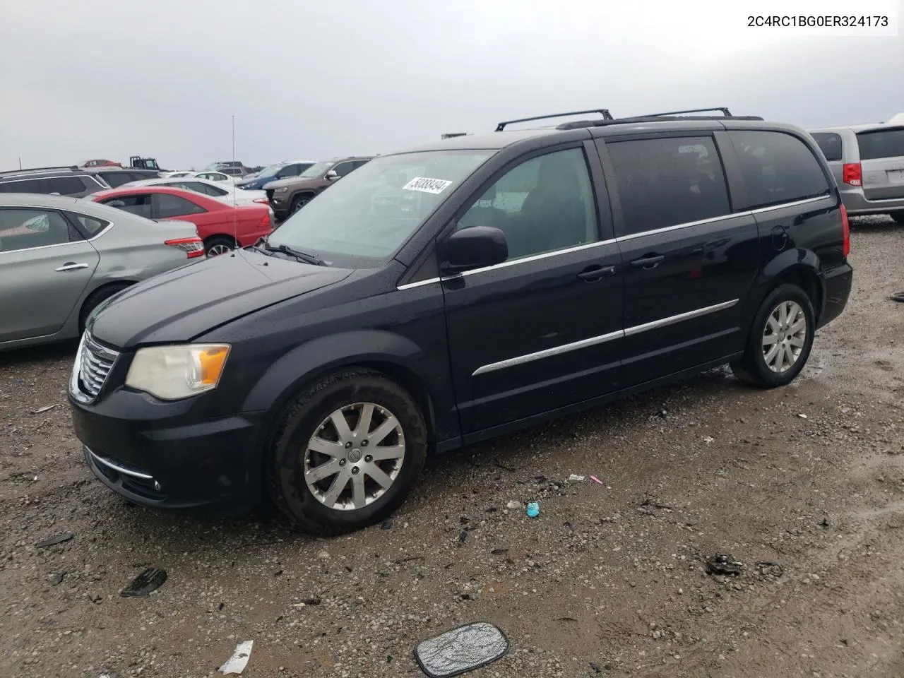 2014 Chrysler Town & Country Touring VIN: 2C4RC1BG0ER324173 Lot: 50388494