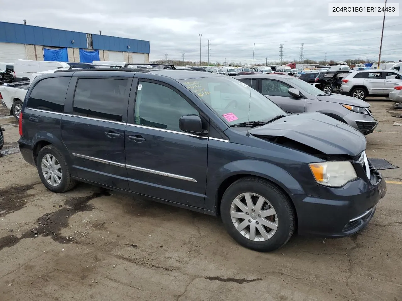 2014 Chrysler Town & Country Touring VIN: 2C4RC1BG1ER124483 Lot: 52285994