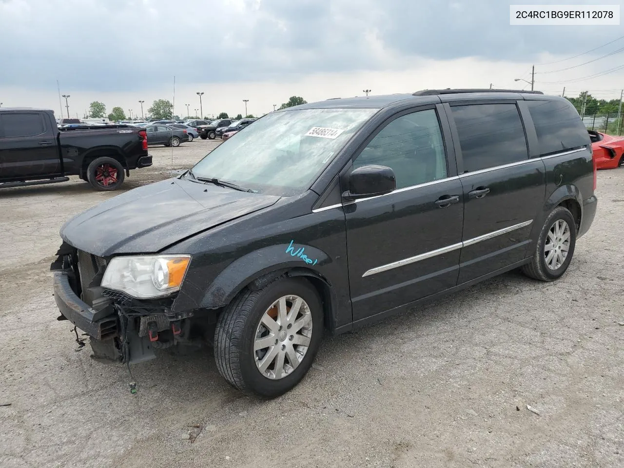 2014 Chrysler Town & Country Touring VIN: 2C4RC1BG9ER112078 Lot: 58486314