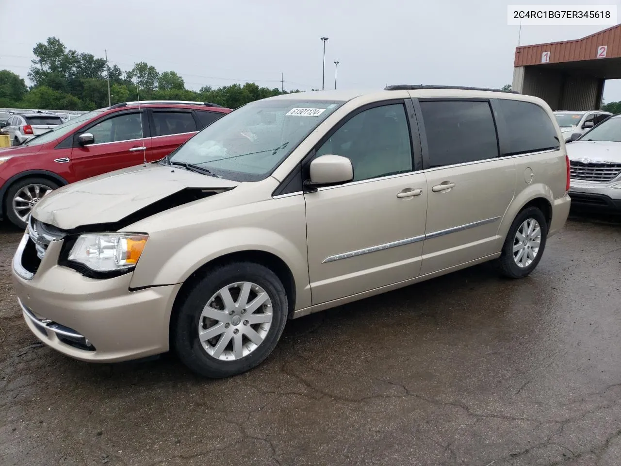 2C4RC1BG7ER345618 2014 Chrysler Town & Country Touring