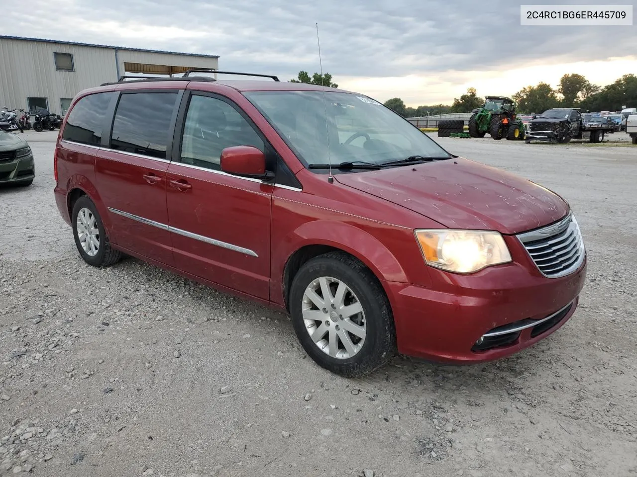 2014 Chrysler Town & Country Touring VIN: 2C4RC1BG6ER445709 Lot: 62176234