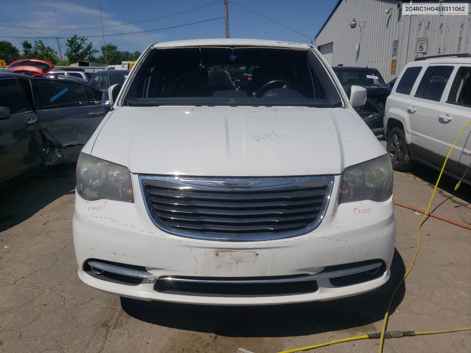 2014 Chrysler Town & Country S VIN: 2C4RC1HG4ER311062 Lot: 66150054