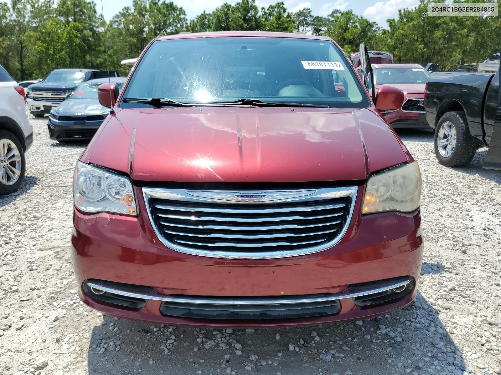 2C4RC1BG3ER284865 2014 Chrysler Town & Country Touring