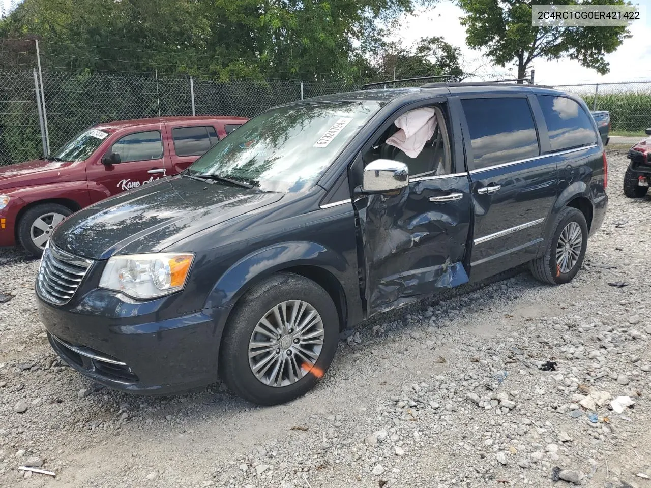 2C4RC1CG0ER421422 2014 Chrysler Town & Country Touring L