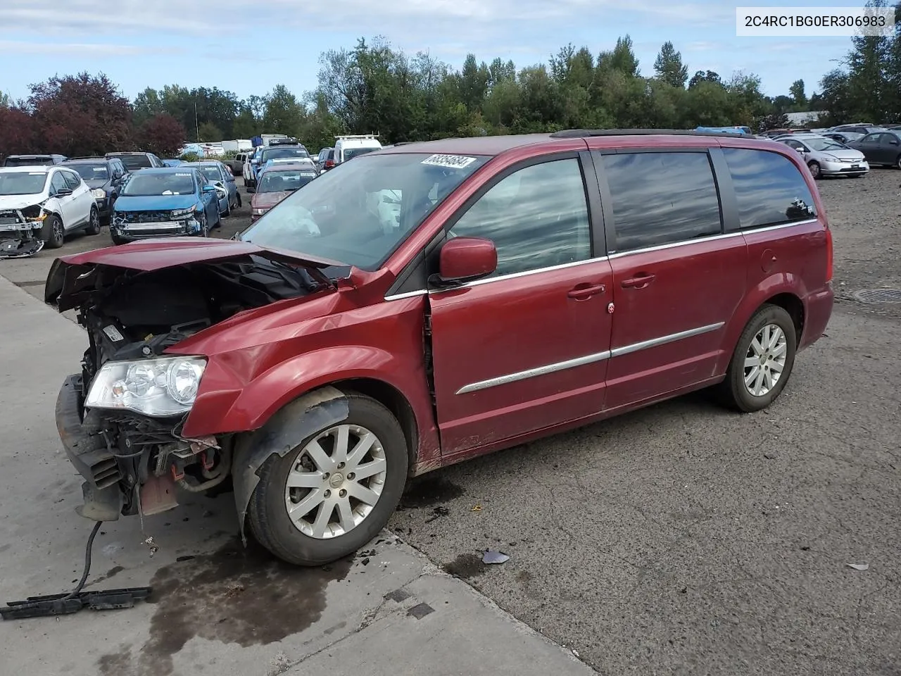 2014 Chrysler Town & Country Touring VIN: 2C4RC1BG0ER306983 Lot: 68354684