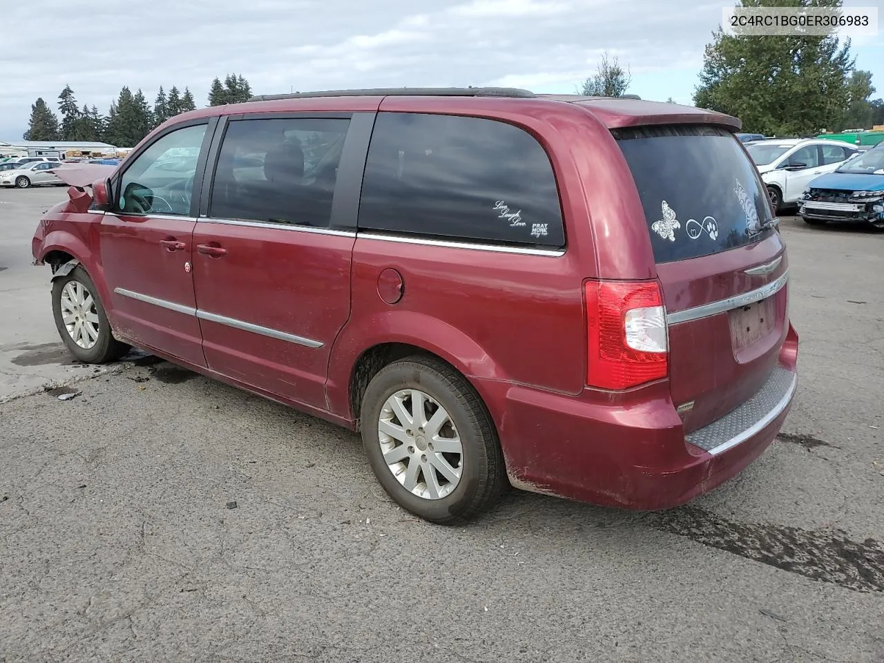 2C4RC1BG0ER306983 2014 Chrysler Town & Country Touring