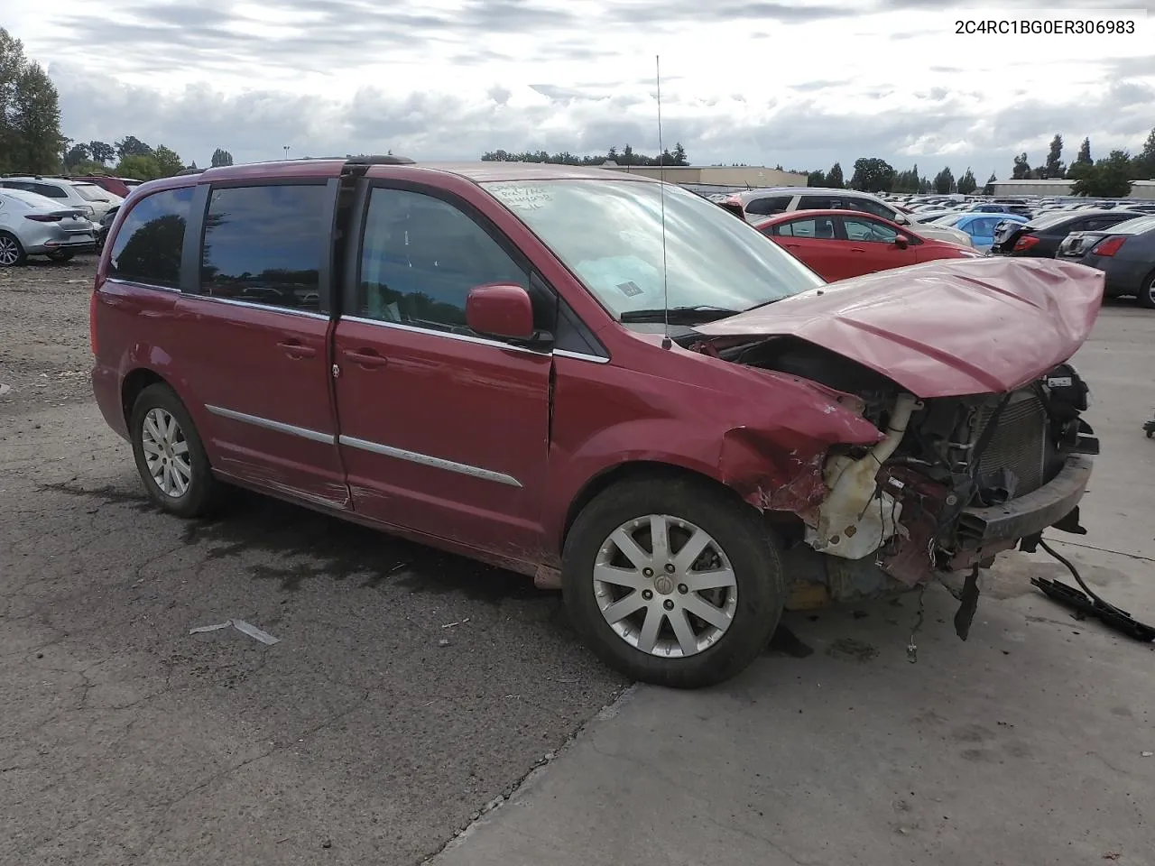 2C4RC1BG0ER306983 2014 Chrysler Town & Country Touring